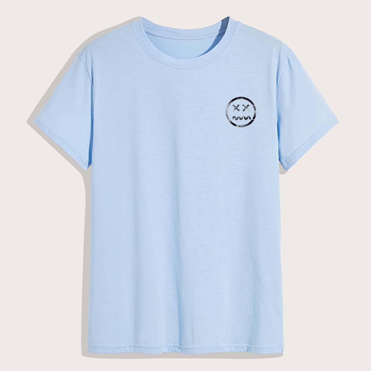 

Guys Graphic Tee, Baby blue