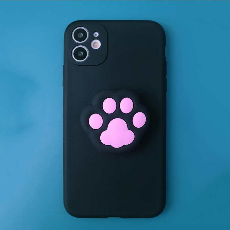 

Paw Holder iPhone Case, Black