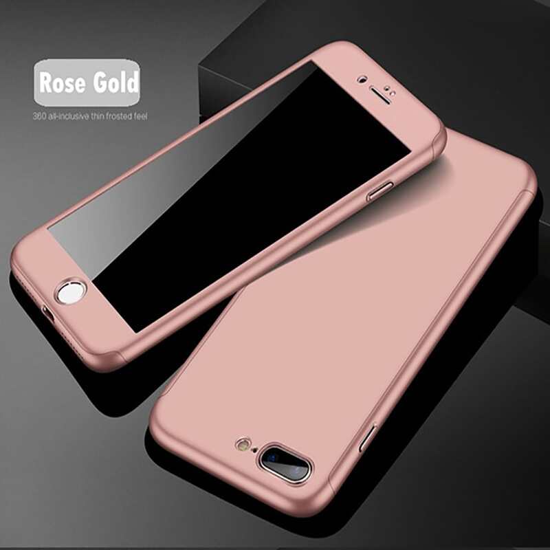 

Full Cover iPhone Case & Screen Protector, Dusty pink