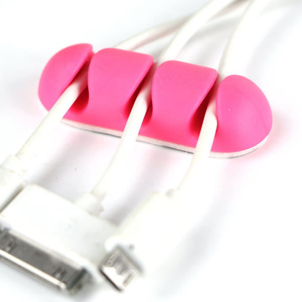 

1pc Data Cable Organizer, Pink