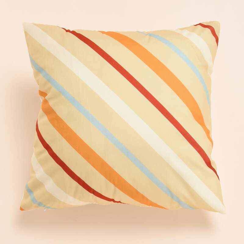 

Line Pattern Cushion Cover Without Filler, Multicolor