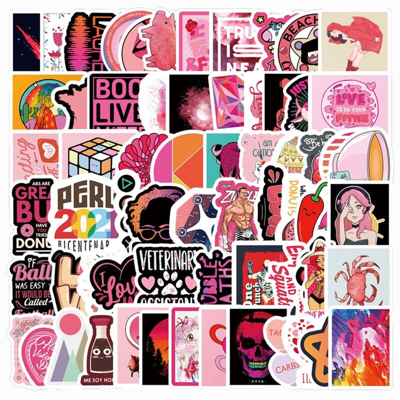 

66pcs Cartoon Yellow Sticker, Multicolor