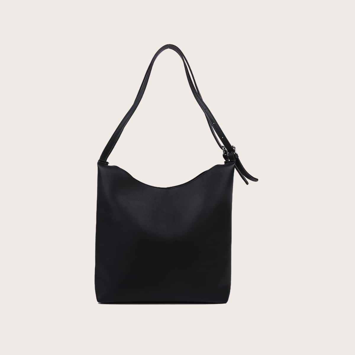 

Minimalist Tote Bag, Black