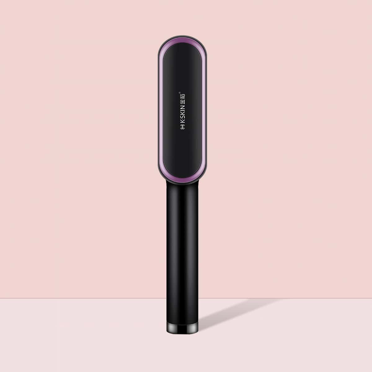 

2 In 1 Straight & Curling Comb, Black