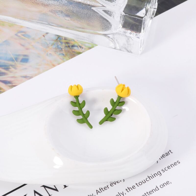 

Floral Drop Earrings, Multicolor
