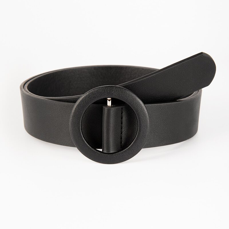 

Simple Buckle Belt, Black