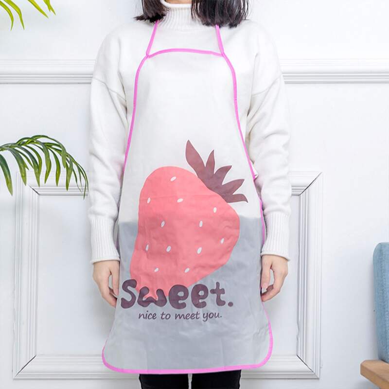 

Strawberry Print Apron, Multicolor