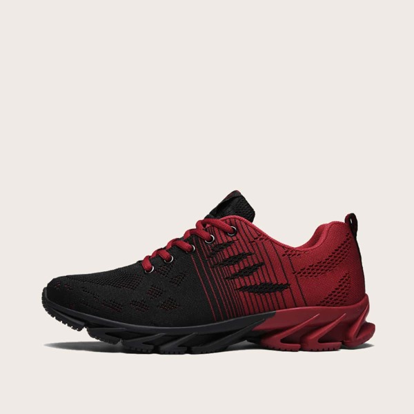

Men Lace-up Front Wide Fit Sneakers, Multicolor