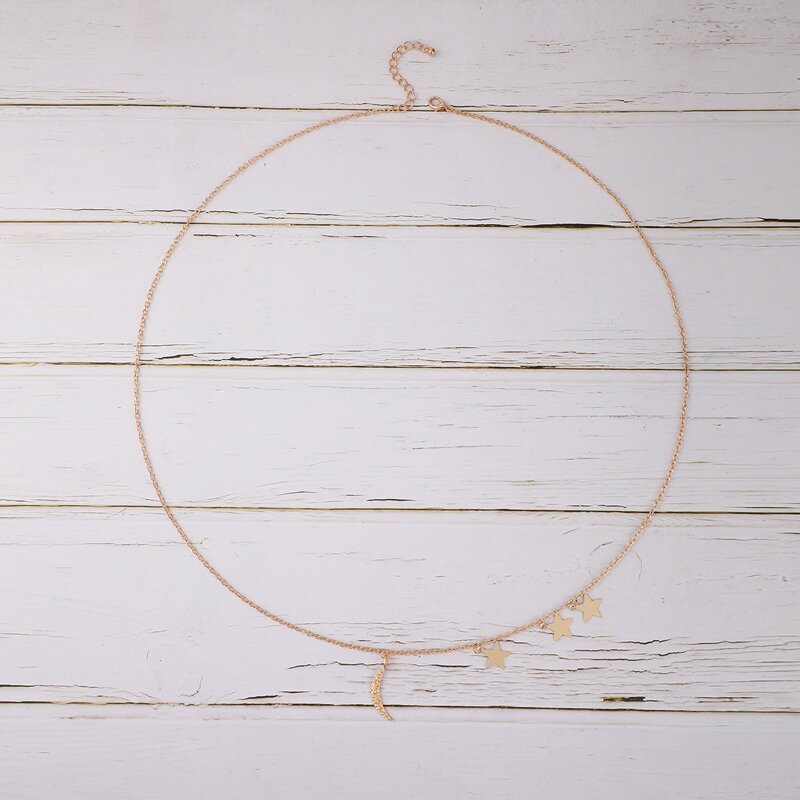 

Star & Moon Waist Chain, Gold
