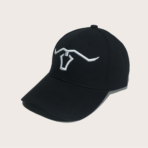 

Men Embroidery Baseball Cap, Black