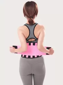 Fajilla Moldeadora Para El Cuerpo, Cinturón De Adelgazamiento Para El Abdomen, Corsé Modelador De Cintura - Rosa - Ver 1