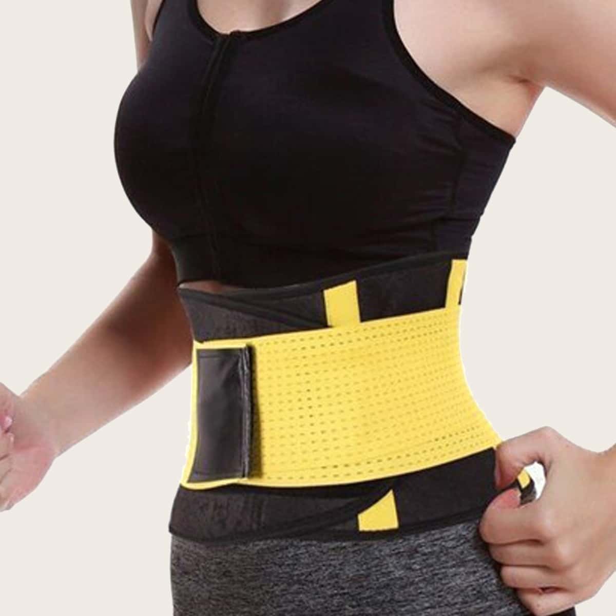 

Body Shaping Abdomen Belt, Yellow