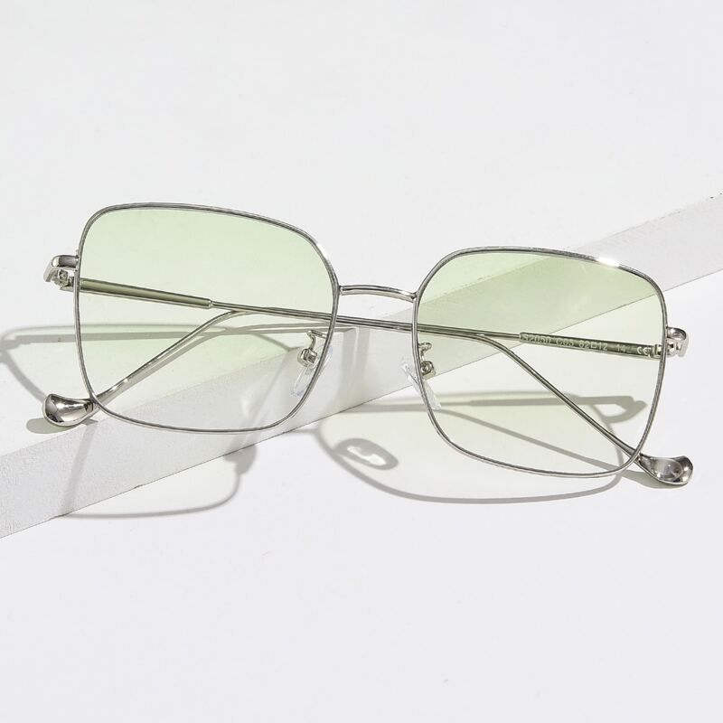 

Guys Metal Frame Sunglasses, Green