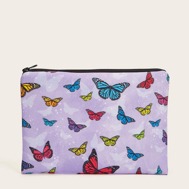 

Butterfly Makeup Bag, Multicolor