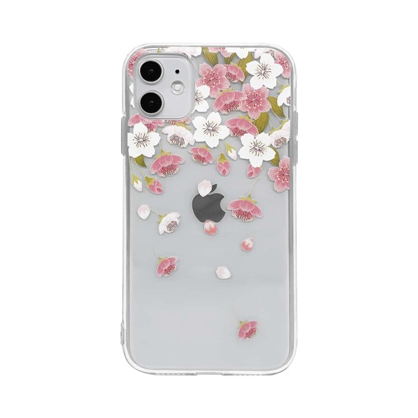 

Чехол для iPhone с цветочным принтом 1шт, Многоцветный