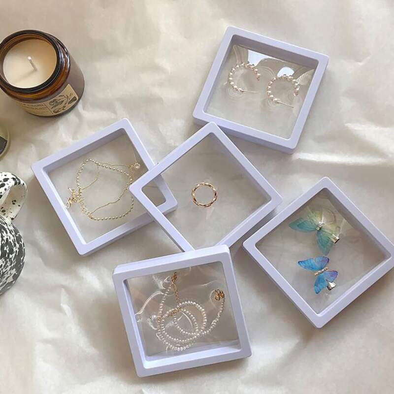 

1pc Clear Jewelry Storage Box