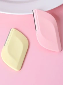 修眉剃須刀超精準2把不銹鋼鑽石剃須刀顏色隨機一次性一次性面部剃須工具-面部剃須刀 - 彩色 - 查看 2