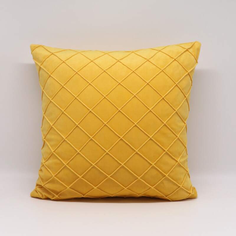 

Plain Cushion Cover Without Filler, Yellow