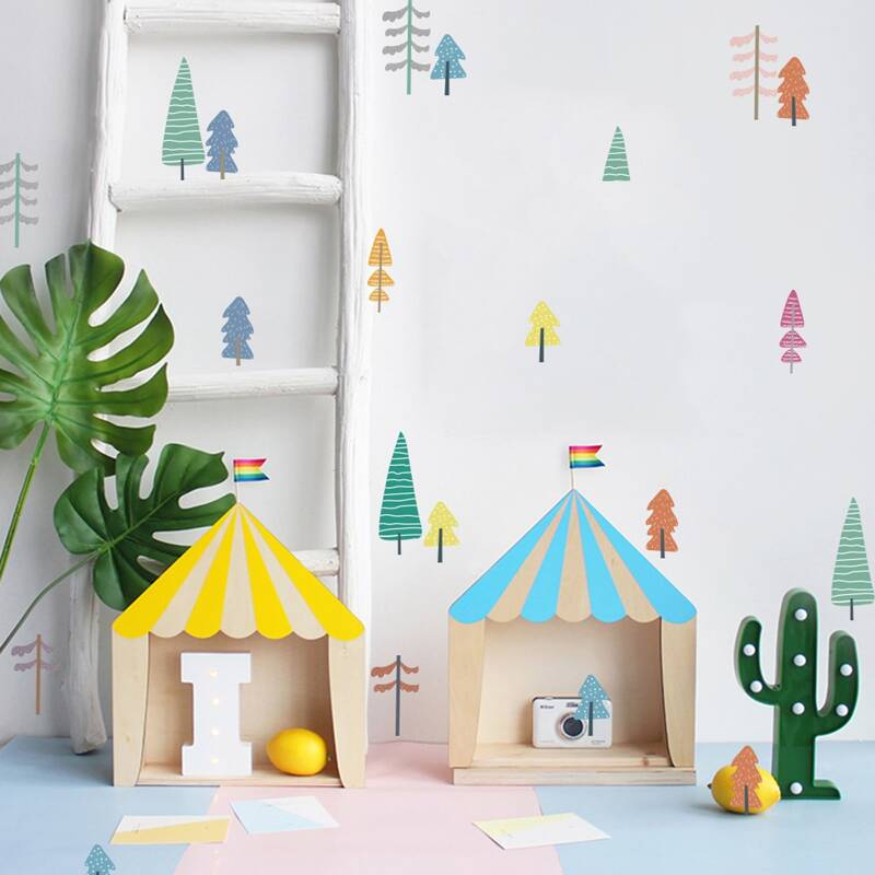 

Kids Tree Print Wall Sticker, Multicolor