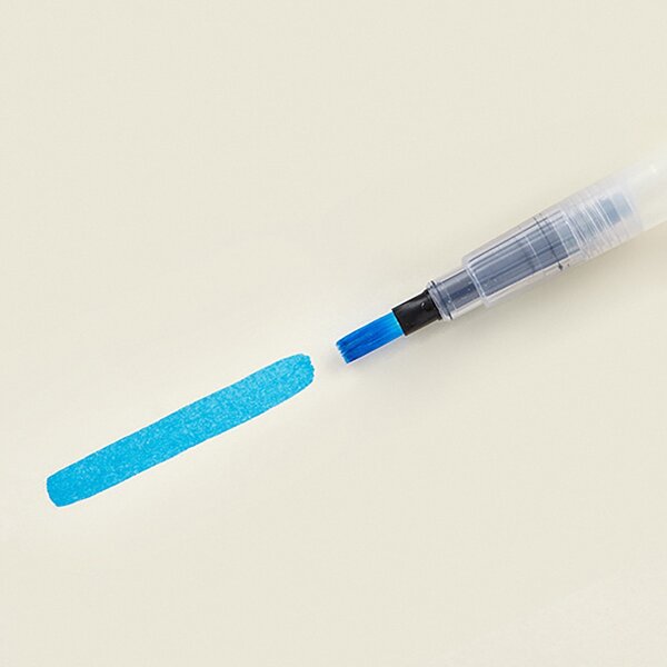 

1pc Water Injection Soft Brush, Clear