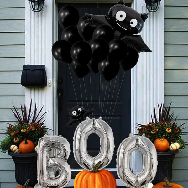 

24pcs Halloween Decorative Balloon Set, Multicolor