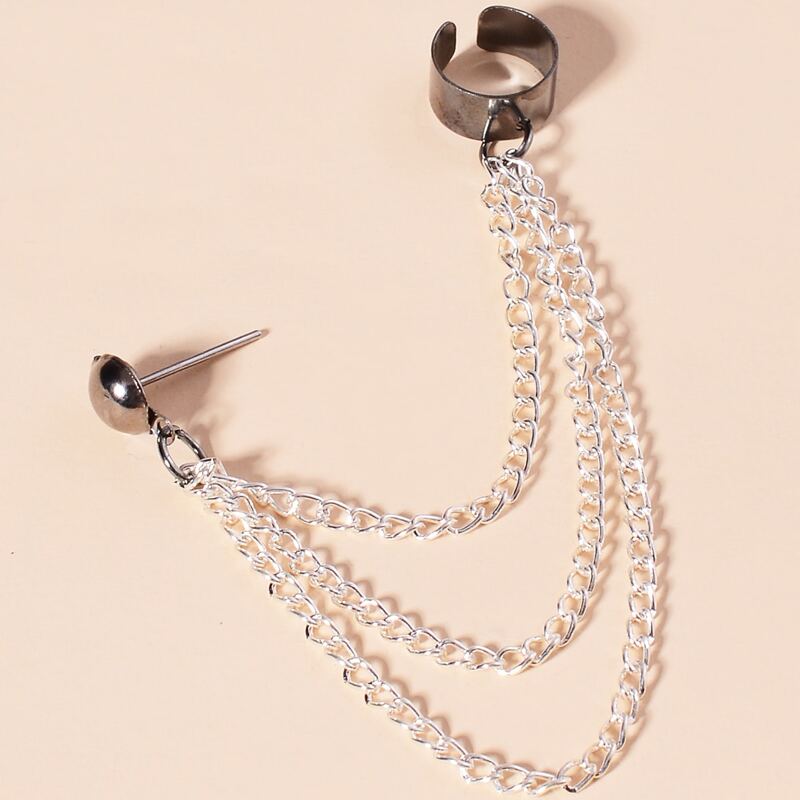 

Tassel Decor Ear Climber, Multicolor
