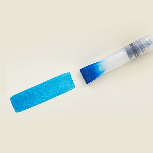 

1pc Water Injection Soft Brush, Clear