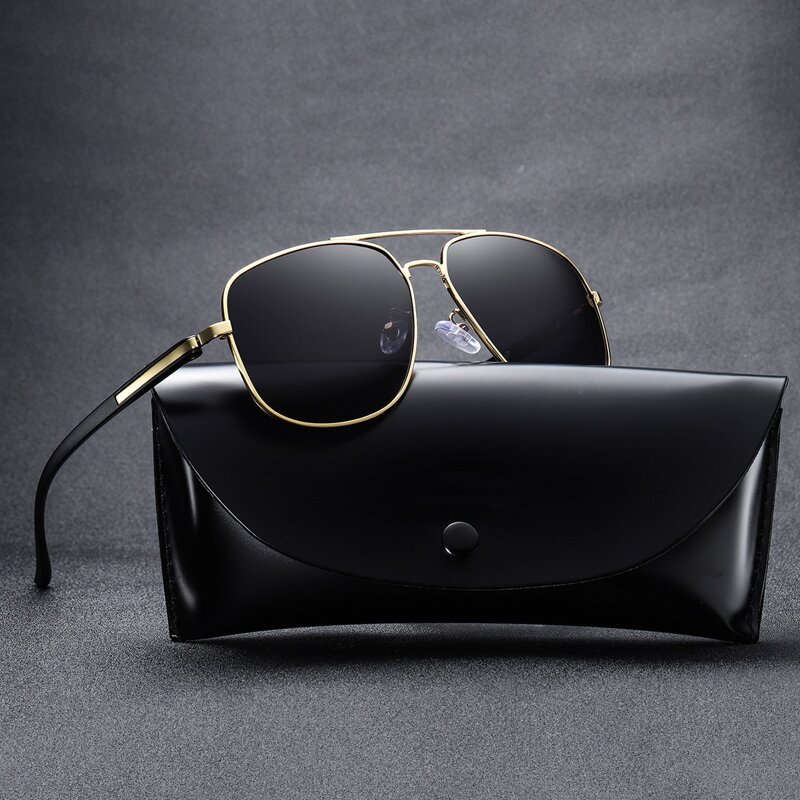 

Guys Classic Polarized Sunglasses, Black