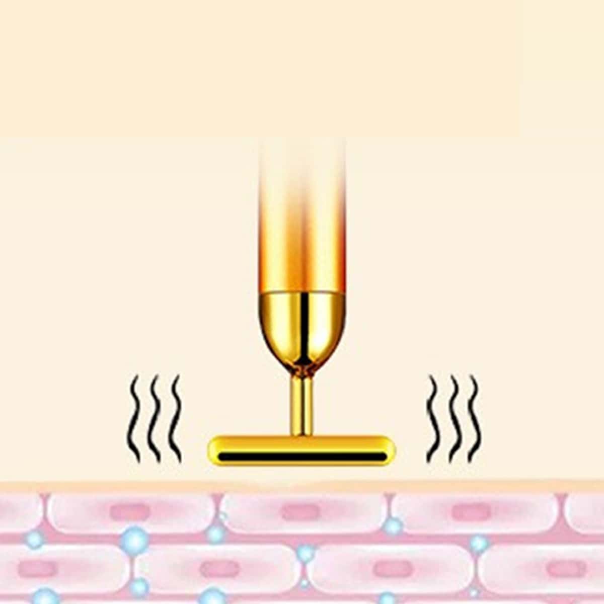

Facial Massager Bar, Gold