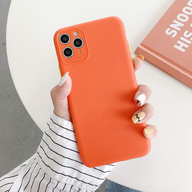

Solid iPhone Case, Orange