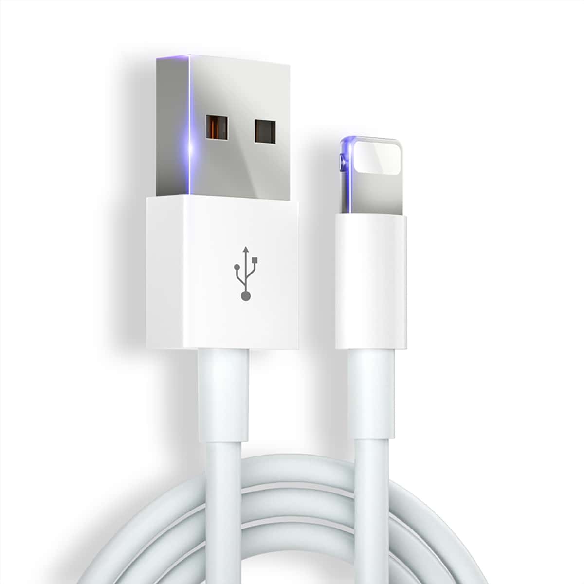 

1pc iPhone Data Cable, White