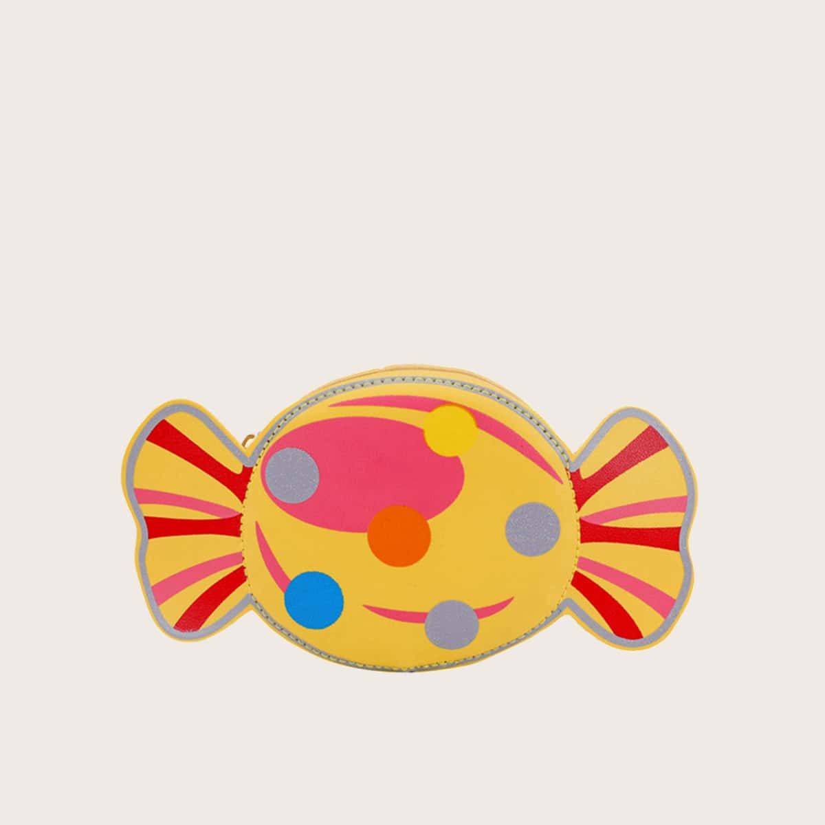 

Candy Shaped Crossbody Bag, Yellow