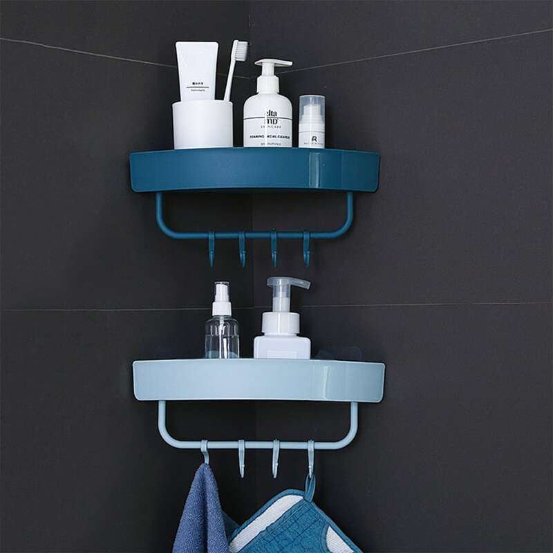 

Random 1pc Wall Mounted Storage Rack, Multicolor