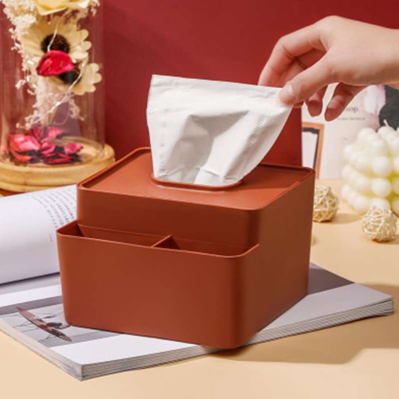 

1pc Random Multifunctional Tissue Box, Multicolor