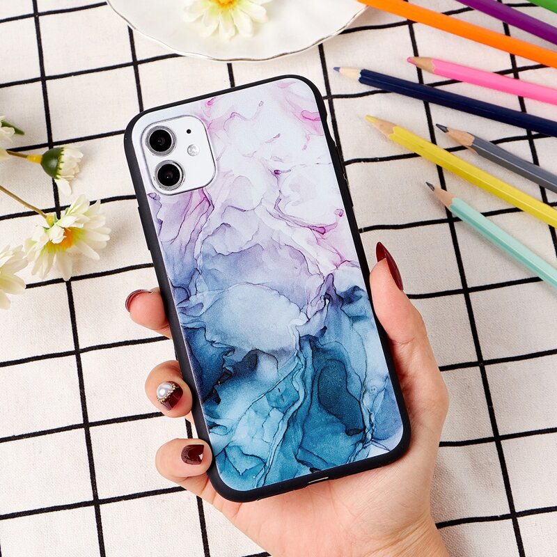 

Water Ink Pattern iPhone Case, Multicolor