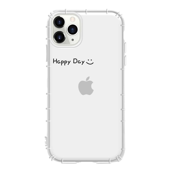 

1pc Graphic Clear iPhone Case