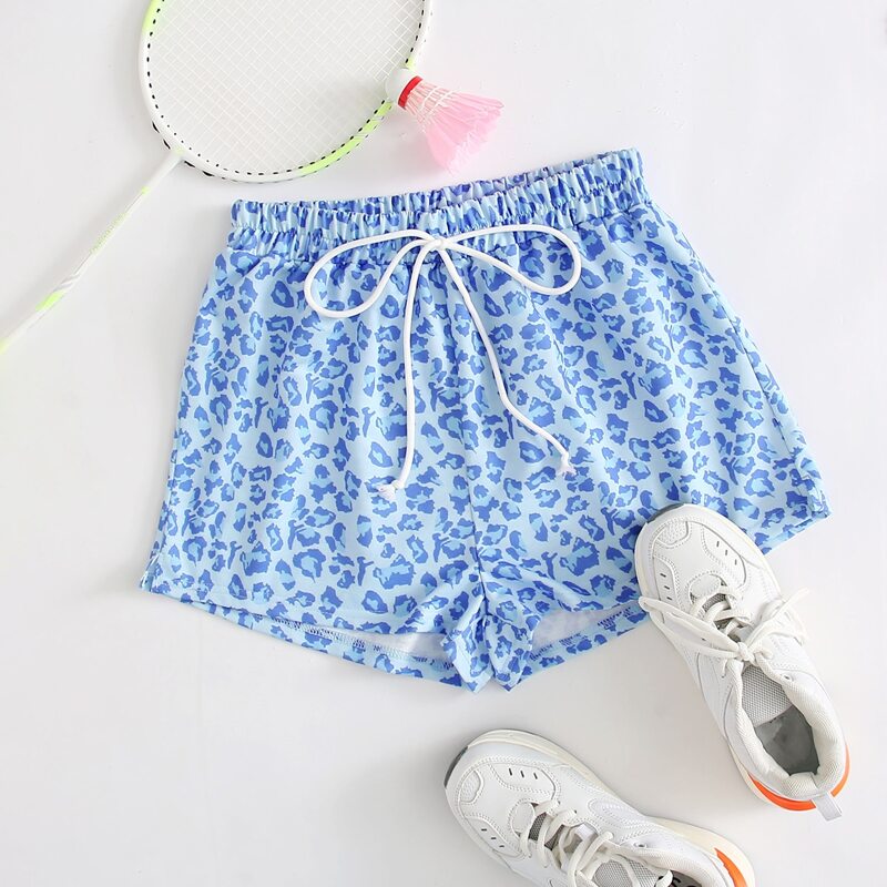 

Allover Print Shorts, Multicolor