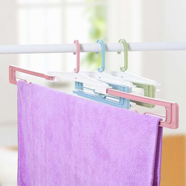 

1pc Random Collapsible Hanger, Multicolor