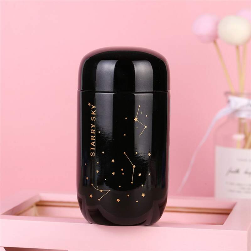 

Constellation Print Vacuum Cup, Black