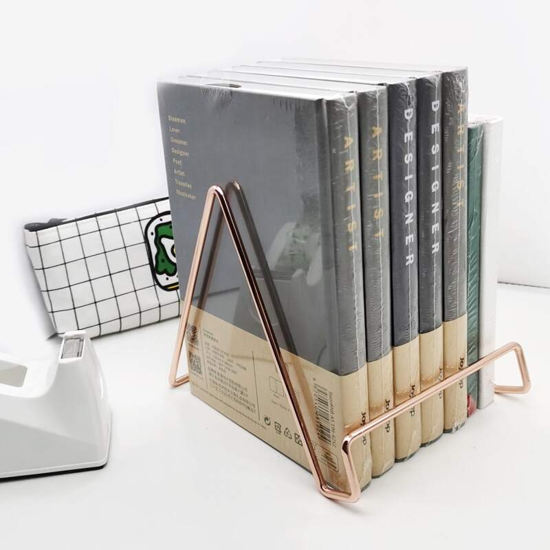 

1pc Metal Book Stand, Pink