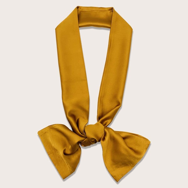 

Simple Solid Scarf, Yellow