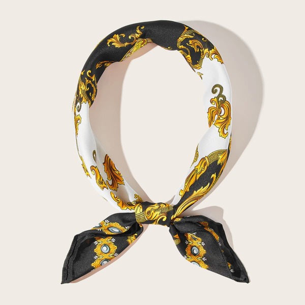 

Baroque Pattern Bandana, Multicolor