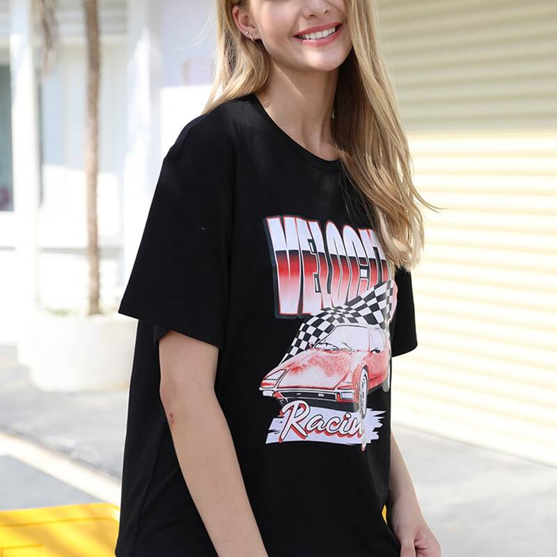 

Car Graphic Tee, Black