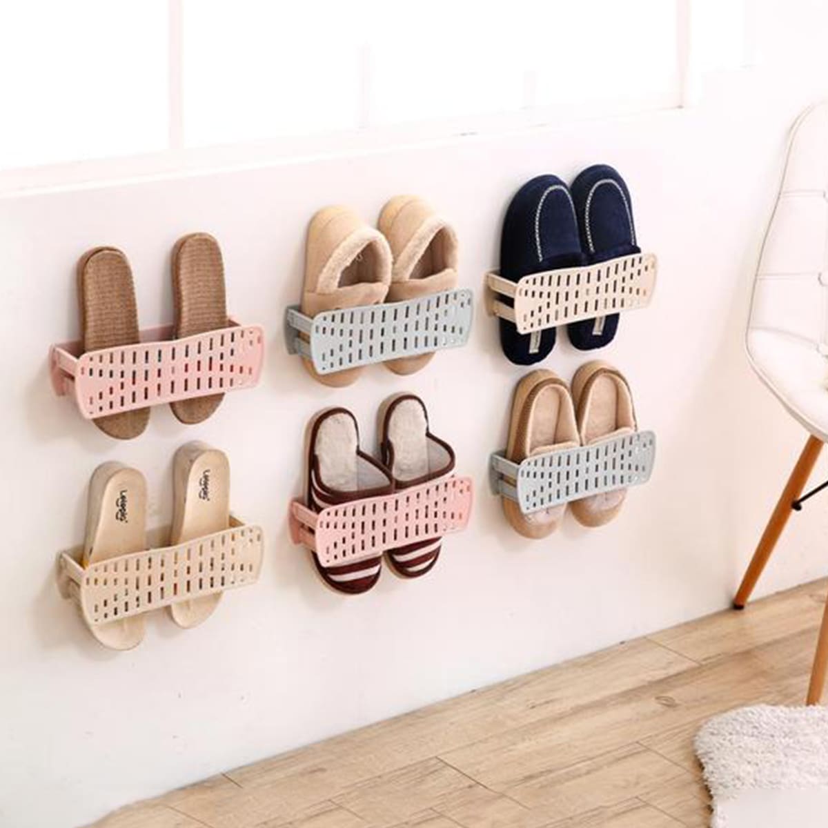 

1pc Random Shoe Storage Rack, Multicolor