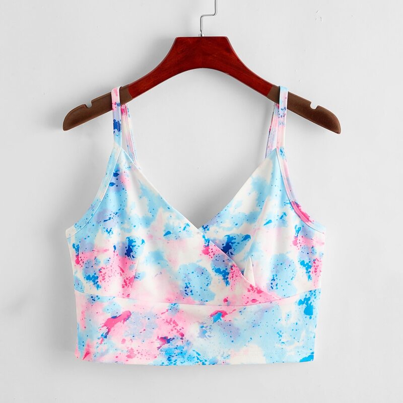 

Tie Dye Crop Cami, Multicolor