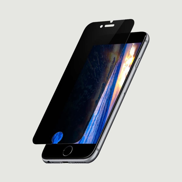 

1шт пленка из закаленного стекла защиты конфиденциальности для экран iPhone, Чёрный