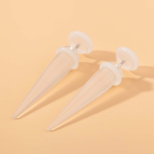 

Men Glow In The Dark Earring Jackets, Clear