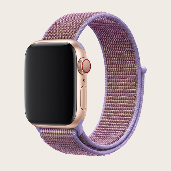 

1pc Nylon Loop-back iWatch Band, Multicolor