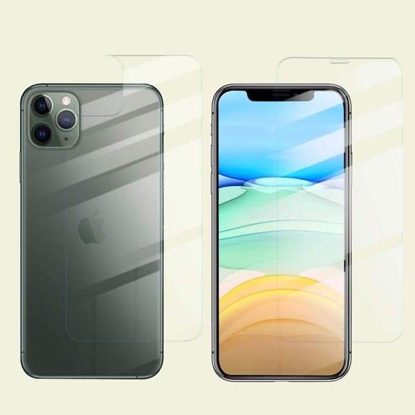 

1шт пленка впреди и 1шт пленка сзади для iPhone, Прозрачный