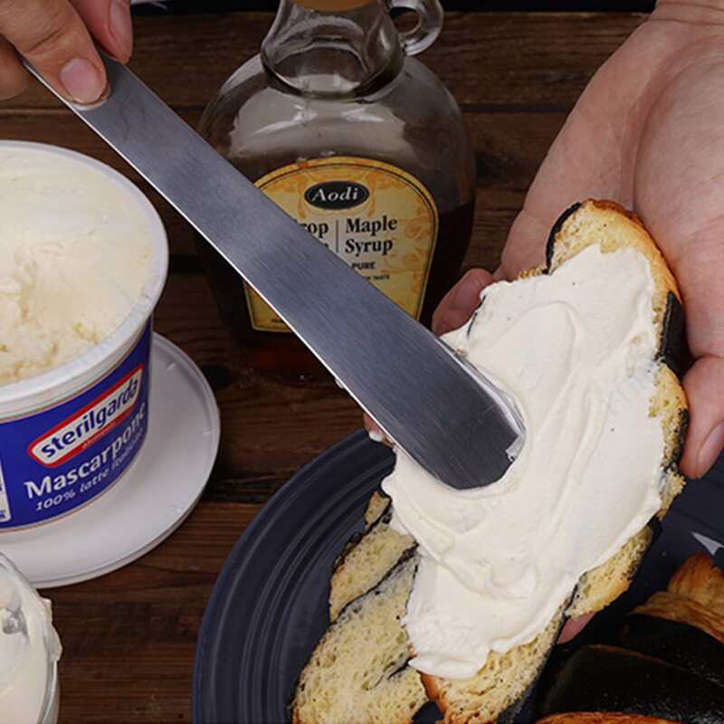 

Stainless Steel Cream Spatula, Silver